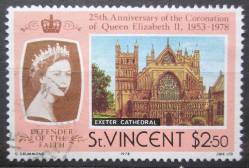 Poštovní známka Svatý Vincenc 1978 Westminsterské opatství Mi# 502 A