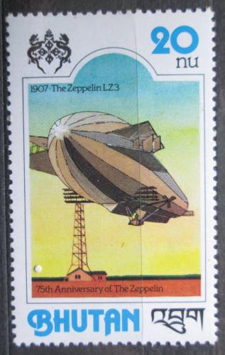 Poštovní známka Bhútán 1978 Zeppelin LZ 3 Mi# 714 A Kat 7.50€
