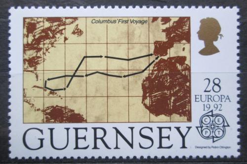 Poštovní známka Guernsey 1992 Evropa CEPT Mi# 551