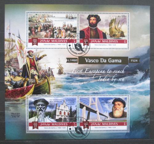 Poštovní známky Maledivy 2015 Vasco da Gama Mi# 5850-53 Kat 11€
