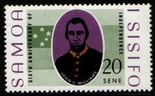 Poštovní známka Samoa 1968 John C. Williams, britský konzul Mi# 168