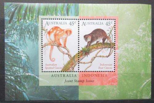 Poštovní známky Austrálie 1996 Kuskus Mi# Block 21