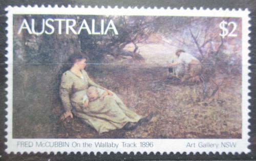 Poštovní známka Austrálie 1981 Umìní, Fred McCubbin Mi# 753