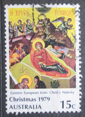 Potovn znmka Austrlie 1979 Vnoce, narozen Krista Mi# 696
