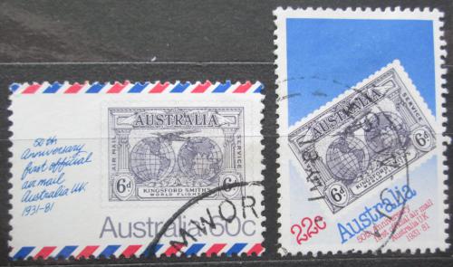 Potovn znmky Austrlie 1981 Star znmky Mi# 745-46