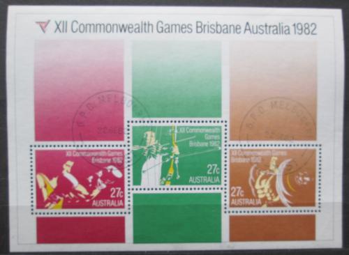 Potovn znmky Austrlie 1982 Hry Commonwealthu Mi# Block 6 - zvtit obrzek