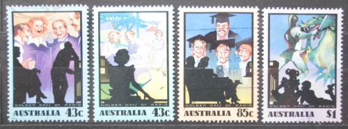 Poštovní známky Austrálie 1990 ANZAC Mi# 1197-1201 Kat 5.50€