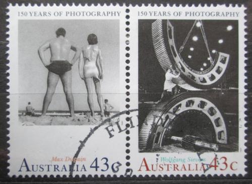 Poštovní známky Austrálie 1991 Fotografie, 150. výroèí Mi# 1249-50