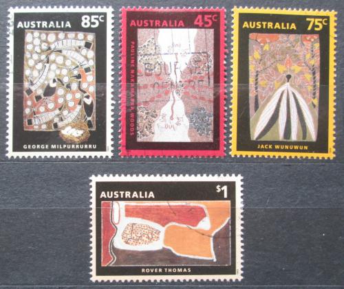 Poštovní známky Austrálie 1993 Umìní domorodcù Mi# 1331-34 Kat 4.70€