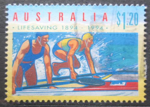 Poštovní známka Austrálie 1994 Záchranáøi Mi# 1388