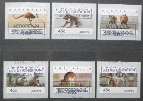 Poštovní známky Austrálie 1994 Klokani a koaly Mi# 1402-07
