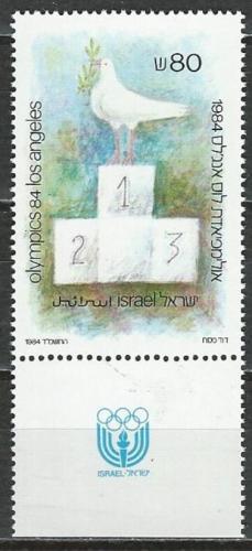 Poštovní známka Izrael 1984 LOH Los Angeles Mi# 968
