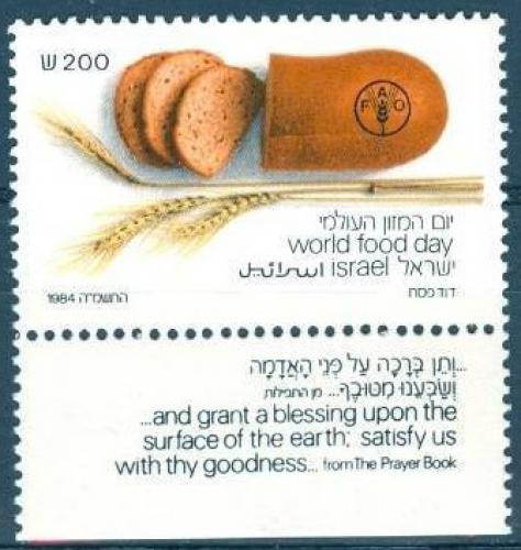 Poštovní známka Izrael 1984 Chléb Mi# 977