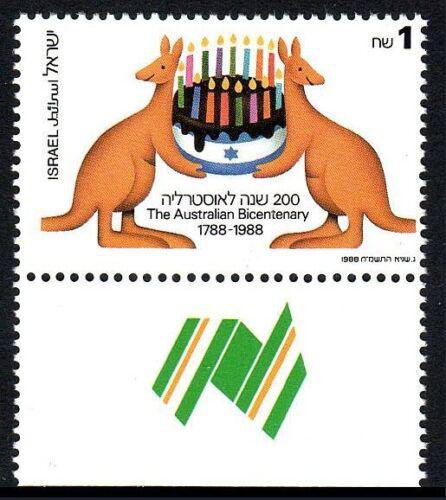 Poštovní známka Izrael 1988 Kolonizace Austrálie, 200. výroèí Mi# 1083