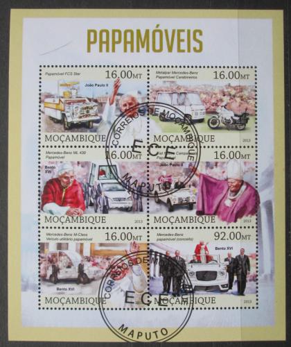 Poštovní známky Mosambik 2013 Papamobily Mi# 6553-58 Kat 10€