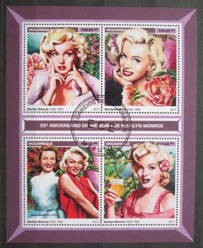 Poštovní známky Mosambik 2017 Marilyn Monroe Mi# 9164-67 Kat 22€