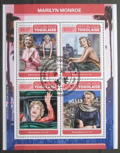 Poštovní známky Togo 2017 Marilyn Monroe Mi# 8264-67 Kat 13€