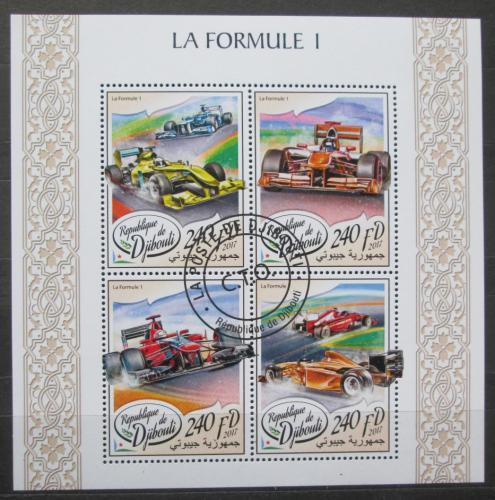 Poštovní známky Džibutsko 2017 Formule 1 Mi# 1776-79 Kat 10€