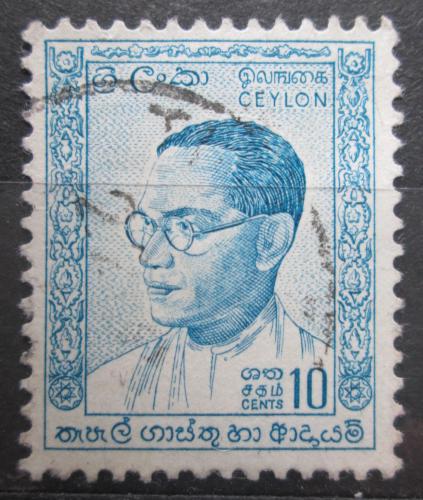 Potovn znmka Cejlon 1963 Premir Bandaranaike Mi# 324