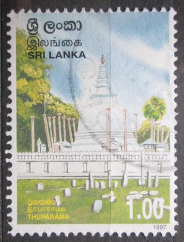 Potovn znmka Sr Lanka 1997 Chrm Thuparamaya Dagaba Mi# 1136 - zvtit obrzek