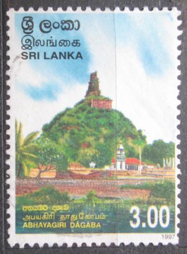 Potovn znmka Sr Lanka 1997 Chrm Abhayagiri Dagaba Mi# 1138