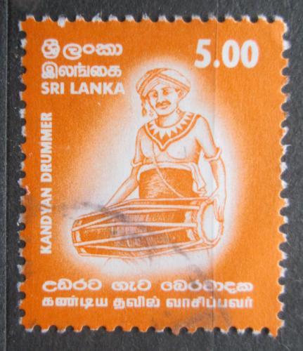 Poštovní známka Srí Lanka 2001 Bubeník Mi# 1314