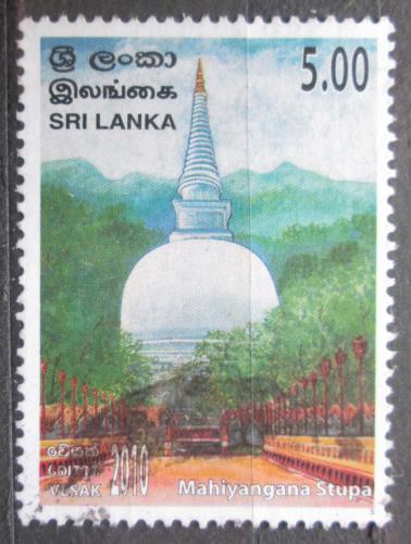 Potovn znmka Sr Lanka 2010 Chrm Mahiyanganaya Mi# 1781