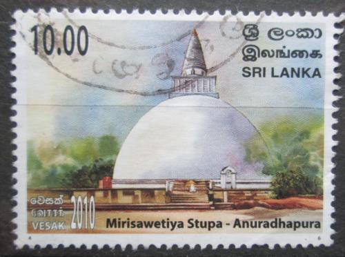 Potovn znmka Sr Lanka 2010 Chrm Mirisawetiya Mi# 1782