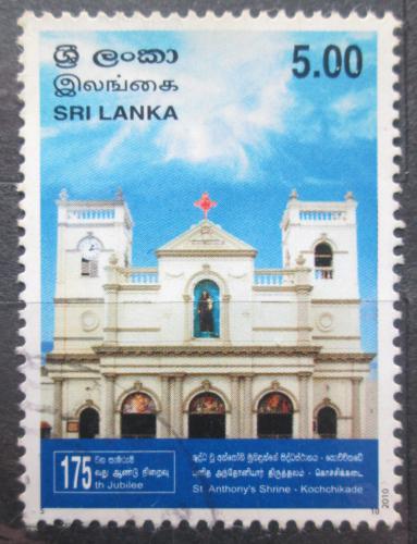 Potovn znmka Sr Lanka 2010 Kostel v Kochchikade Mi# 1784
