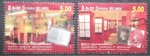 Poštovní známky Srí Lanka 2010 Poštovní muzeum v Colombu Mi# 1789-90