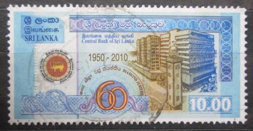 Poštovní známka Srí Lanka 2010 Centrální banka, 60. výroèí Mi# 1796