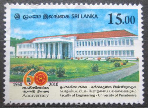 Poštovní známka Srí Lanka 2010 Univerzita v Peradeniya Mi# 1804
