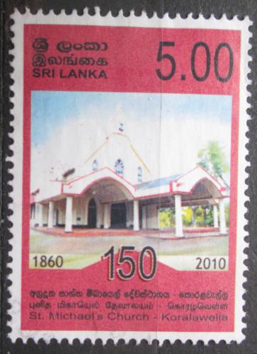 Poštovní známka Srí Lanka 2010 Kostel v Koralawella Mi# 1808