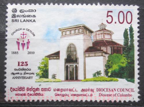 Poštovní známka Srí Lanka 2010 Diecéze Colombo, 125. výroèí Mi# 1813
