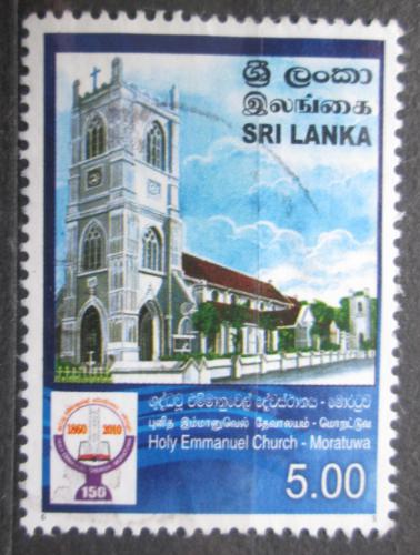 Poštovní známka Srí Lanka 2010 Kostel v Moratuwa Mi# 1820