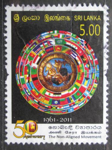 Poštovní známka Srí Lanka 2011 Vlajky Mi# 1851