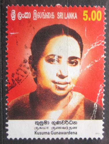 Poštovní známka Srí Lanka 2011 Kusuma Gunawardena, politièka Mi# 1899