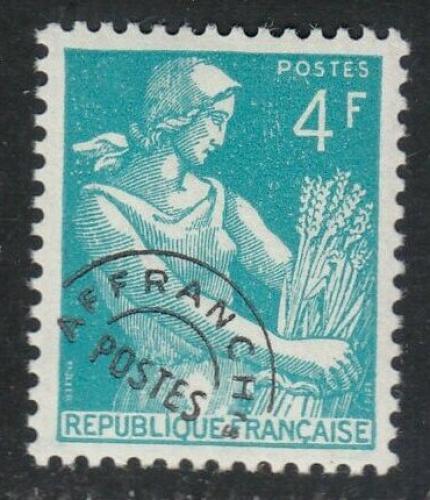 Poštovní známka Francie 1954 Selka Mi# 991