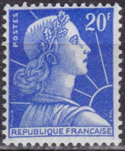 Poštovní známka Francie 1957 Marianne Mi# 1143
