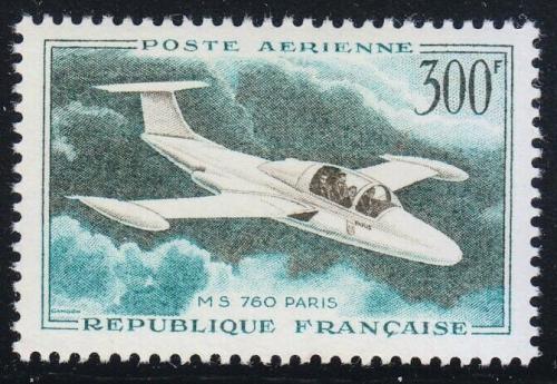 Poštovní známka Francie 1959 Letadlo MS Paris Mi# 1231 Kat 5€ 