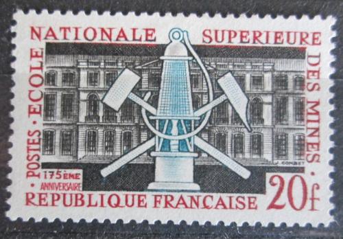 Poštovní známka Francie 1959 VŠ hornická Mi# 1241
