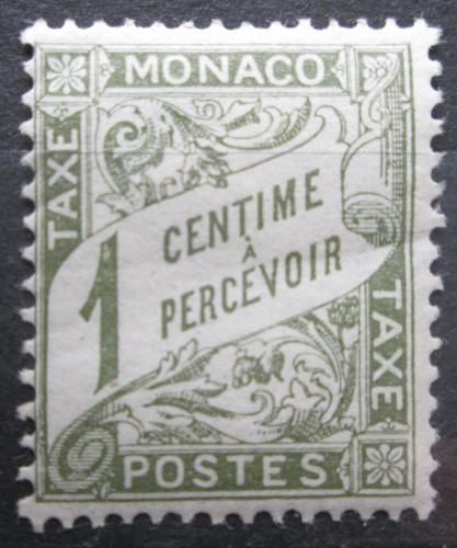 Poštovní známka Monako 1904 Doplatní Mi# 1