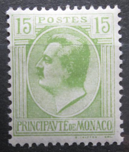 Poštovní známka Monako 1924 Kníže Ludvík II. Mi# 78