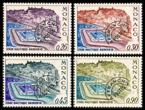 Poštovní známky Monako 1971 Plavecký stadión Mi# 997-1000