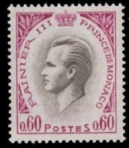 Poštovní známka Monako 1971 Kníže Rainier III. Mi# 1017