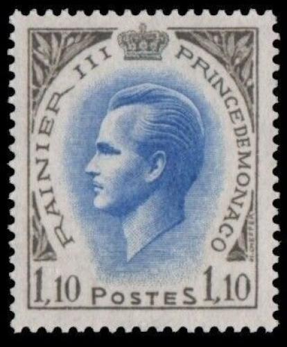 Poštovní známka Monako 1971 Kníže Rainier III. Mi# 1019