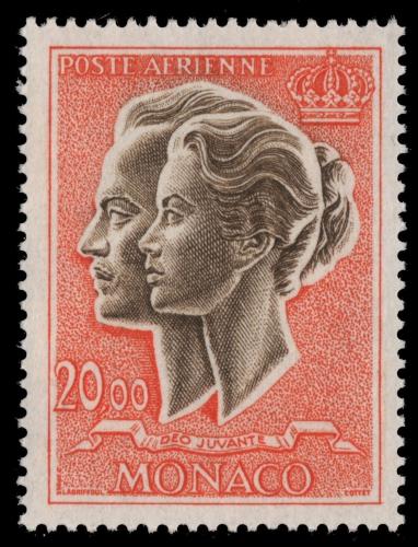 Poštovní známka Monako 1971 Knížecí pár Mi# 1021 Kat 45€