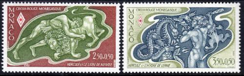 Poštovní známky Monako 1981 Héraklés Mi# 1489-90