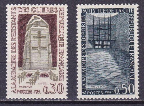 Poštovní známky Francie 1963 Odboj Mi# 1430-31