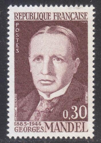 Poštovní známka Francie 1964 Georges Mandel, politik Mi# 1485